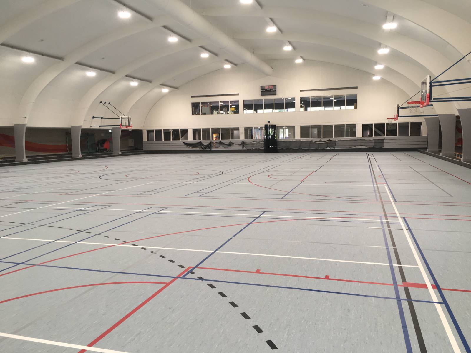 Amsterdam Sporthal de Weeren « Sportvloeren