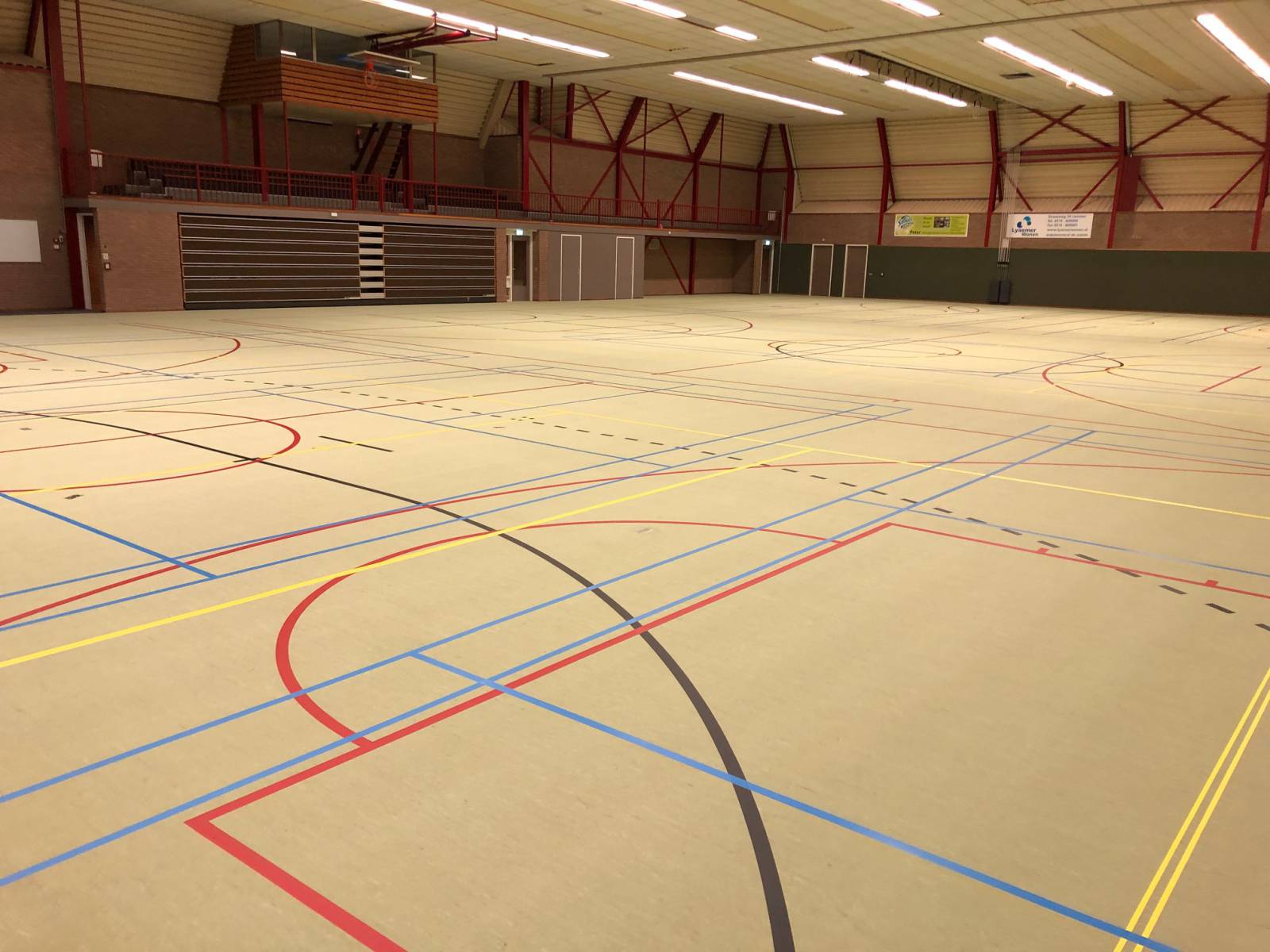 Lemmer Sporthal De Hege Fonnen « Sportvloeren